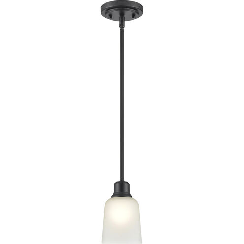 Amberle 1 Light 5.13 inch Matte Black Mini-Pendant Ceiling Light